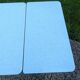 Vintage Formica table efji novoplan with 2 integrated extensions 109/148/197.