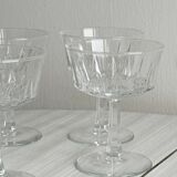 set of 5 glass glasses