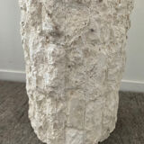 Vintage travertine column from the 70s-80s