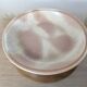 Large earthenware dish, slipware finish, Sarreguemines, France.