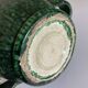 XXL green glazed terracotta lamp by Foucart Jourdan Vallauris 1960