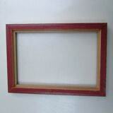 Silver wooden frame for 13.5 x 20 cm subject