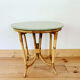 Table basse en rotin