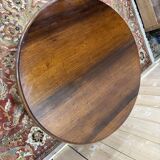 Guéridon tripode Napoléon III en palissandre