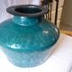 29 cm enamelled copper vase