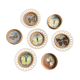 Anciens dessous de verres Papillons