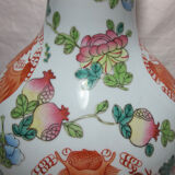 Large porcelain vase Chinese pink family China