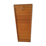 Light oak curtain binder