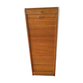 Light oak curtain binder