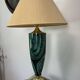 Superb ceramic lamp from the house "Le Dauphin".