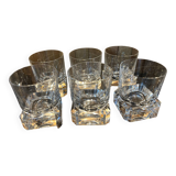 6 Villeroy & Bochc crystal glasses