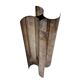 Christian Dior, Silver-plated solifleur sculptural vase, Dior France 1980s