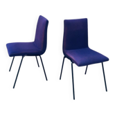 Set of Mid-Century Modern Robin Chairs by Pierre Guariche for Meurop, Belgium, 1950s