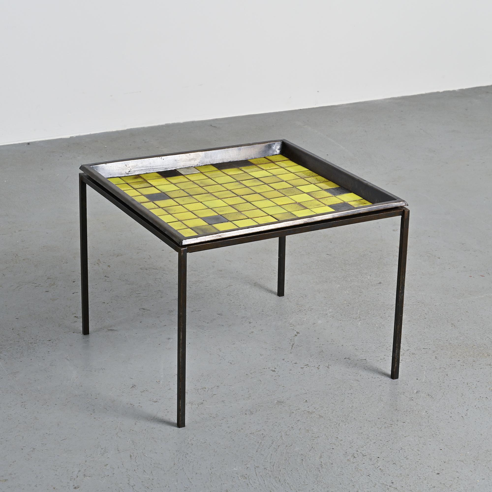 Pair of coffee tables by Mado Jolain & René Legrand, circa 1955