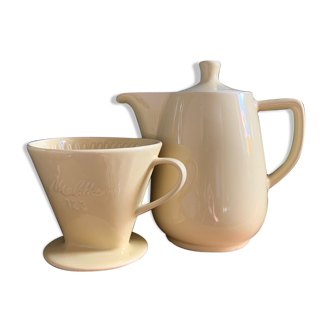 Cafetière Melita avec son filtre à café