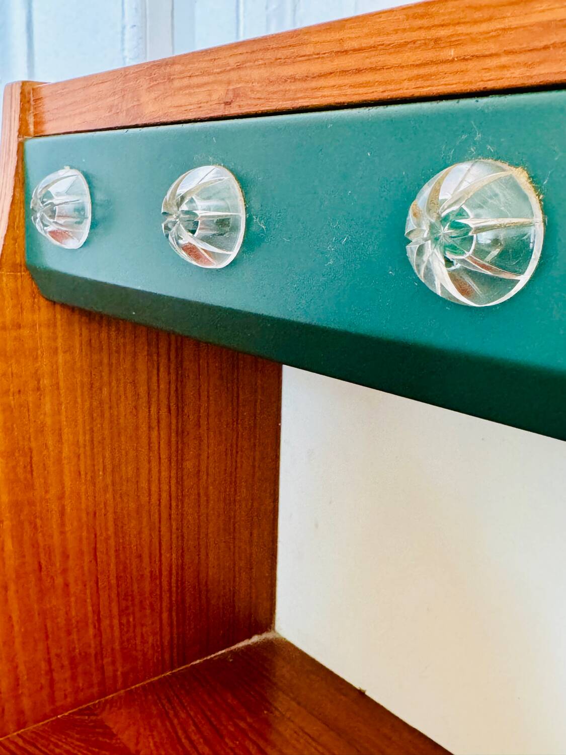 Pair of vintage Scandinavian design bedside tables