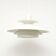 White Scandinavian lamp, 1970s