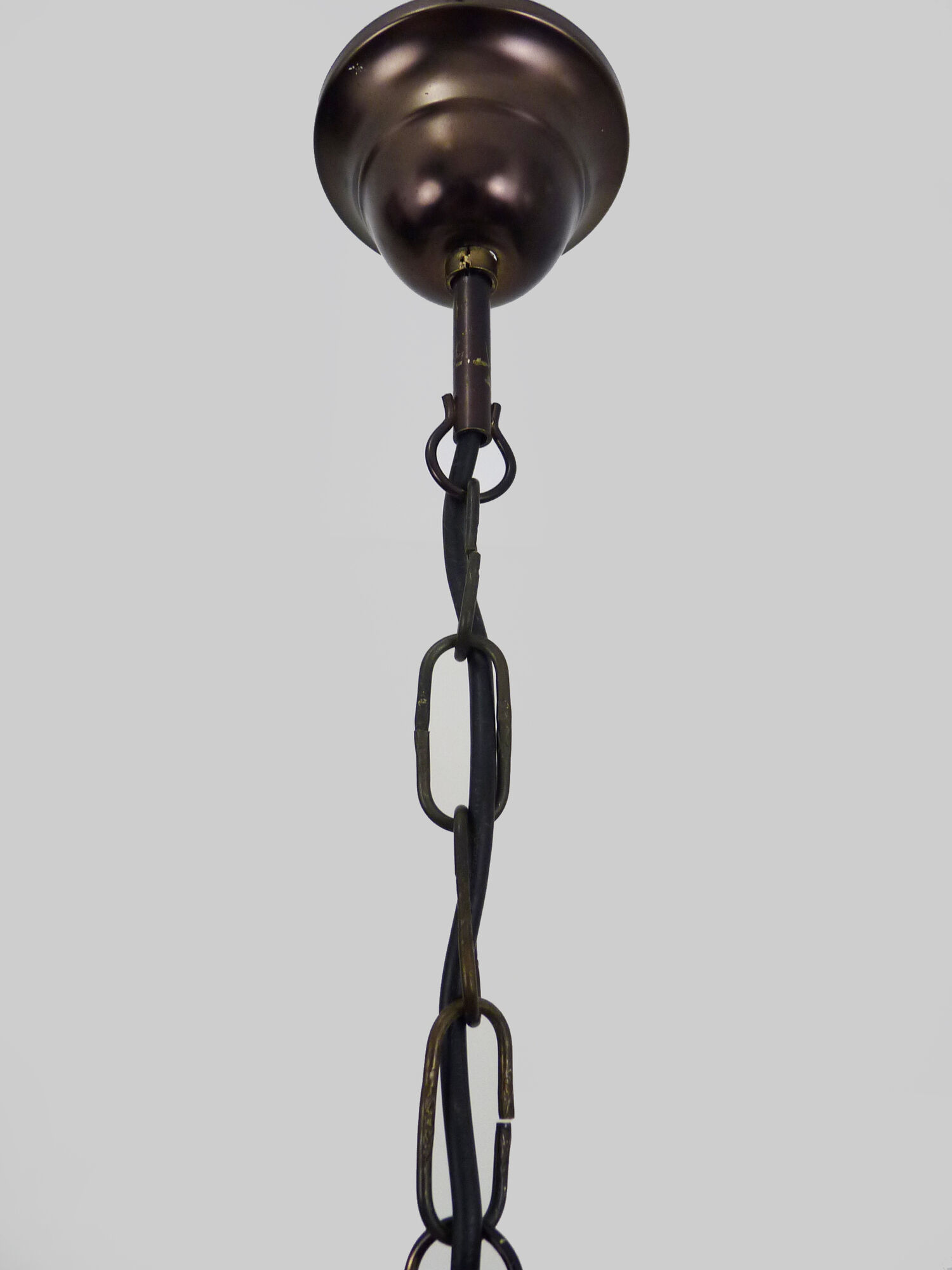 Hot air balloon chandelier, glass grapevines. Chandelier grapevines. Year 80