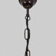 Hot air balloon chandelier, glass grapevines. Chandelier grapevines. Year 80