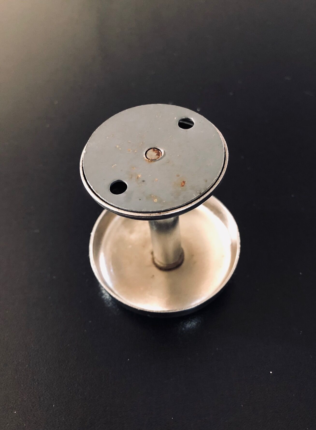 Patère vintage métal