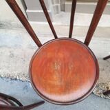 Set of four bistro chairs