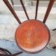 Set of four bistro chairs