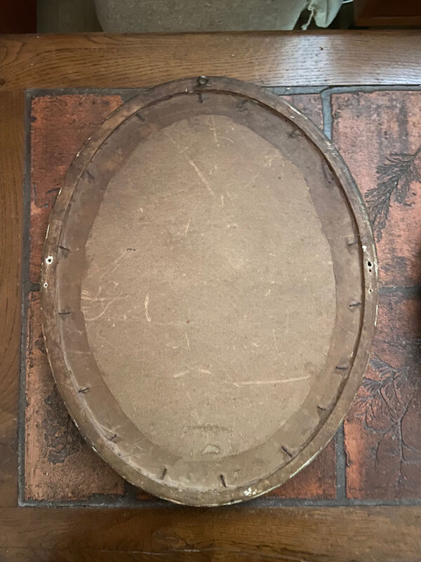 Paire de médaillons anciens