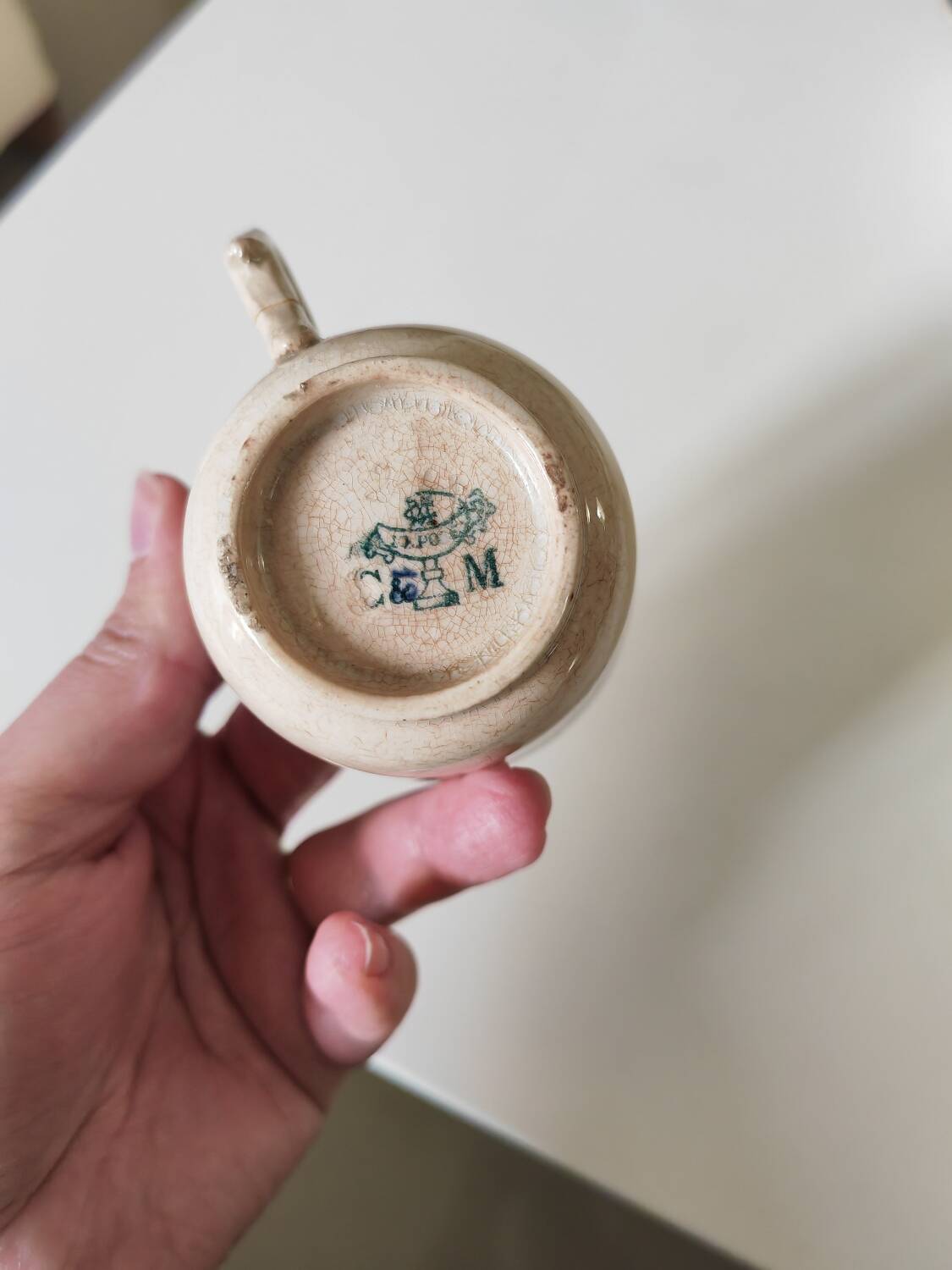 Creil Montereau 19th Century Cup