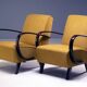 Pair of Armchairs H-227, Jindřich Halabala, 1930s