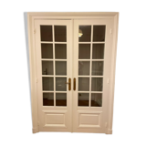 Double glass door Haussmannian apartment