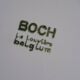 Set of 6 Paradisio dessert plates Boch 1966