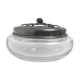 Glass tin lid candy
