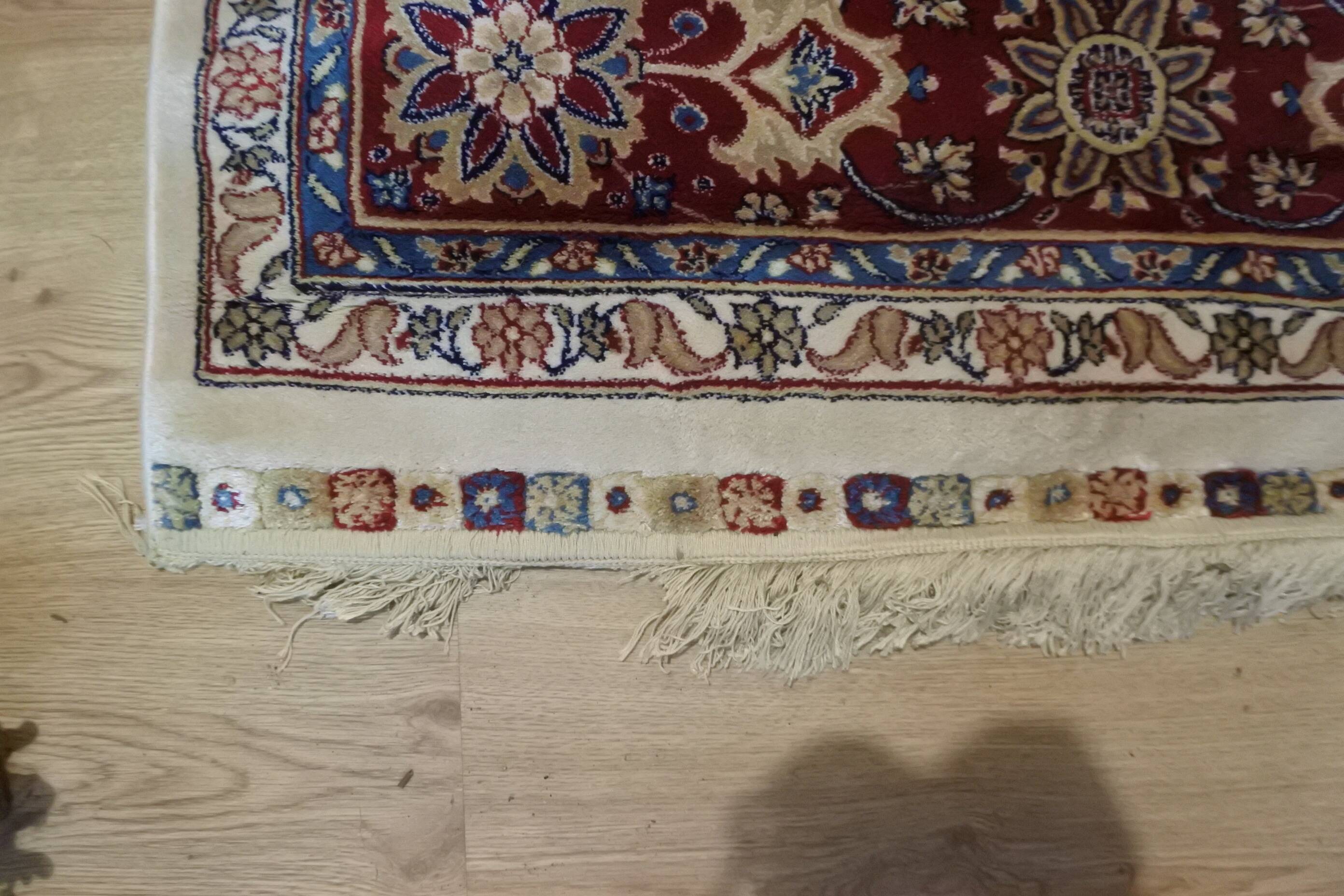 Large Turkish Art Silk Rug 230x160cm Sign