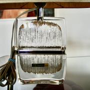Vintage crystal lamp for the daum house in nancy 1960