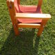 Child's chair in pine