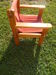 Child's chair in pine