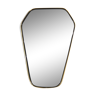 1960s free-form mirror - 49 X 33 cm