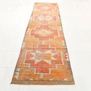 Tapis de couloir vintage en laine