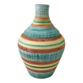 Vintage Vase • Glazed Ceramic • Aldo Londi • Bitossi • 1950