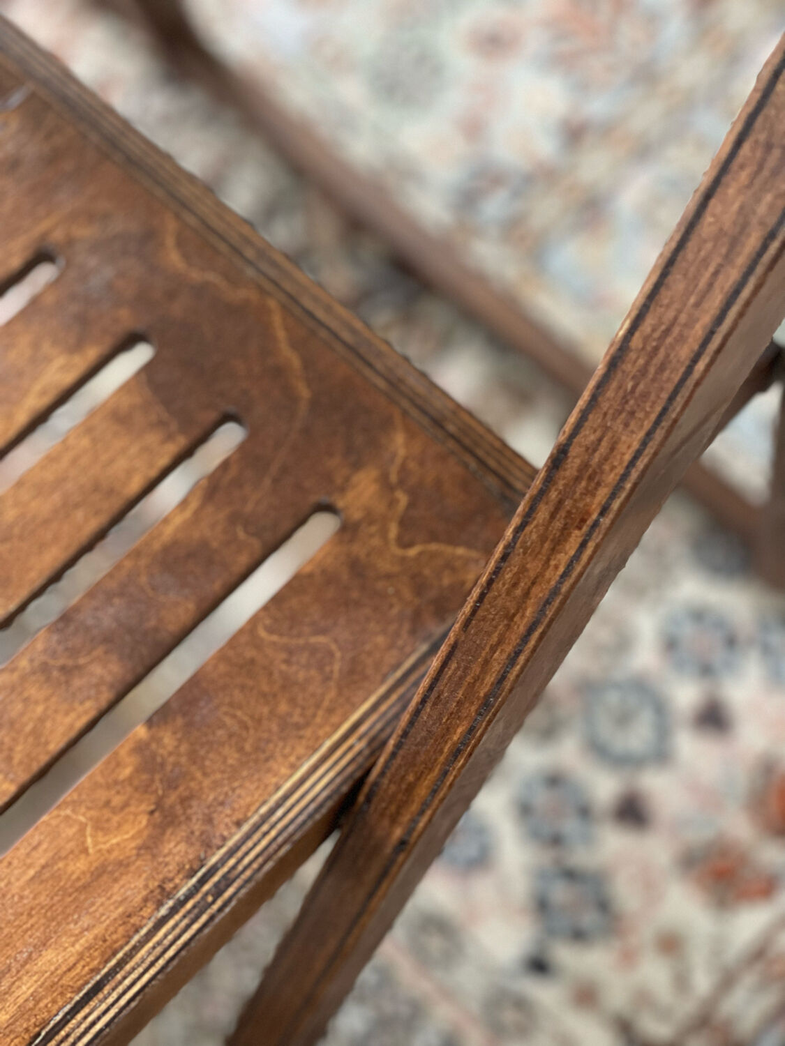 4 folding chairs 1960