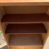 Vintage compass foot bookcase