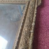 Old gilded mirror, 100x80 cm