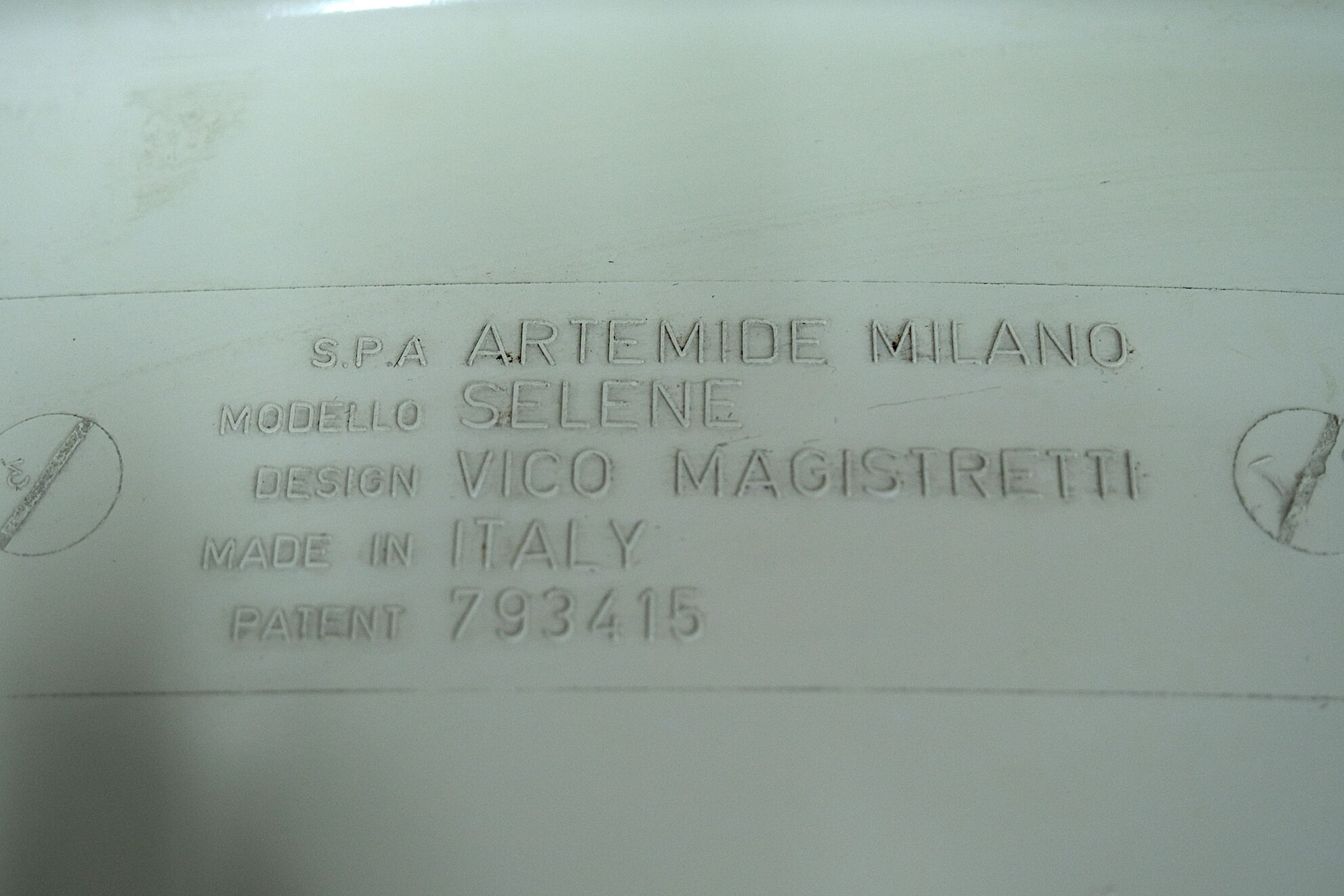 Dinning Chairs by Vico Magistretti for Artemide, set of 3, Italy 1970's