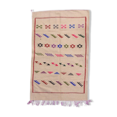 Bohemian cream Moroccan rug