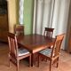 Table à manger avec 4 chaises en Teck