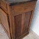 Rustic walnut sideboard