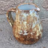 Set of 2 ceramic pitchers from Vallauris Kostanda and Thiry