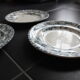 3 plates iron earth Paquerette de Longwy