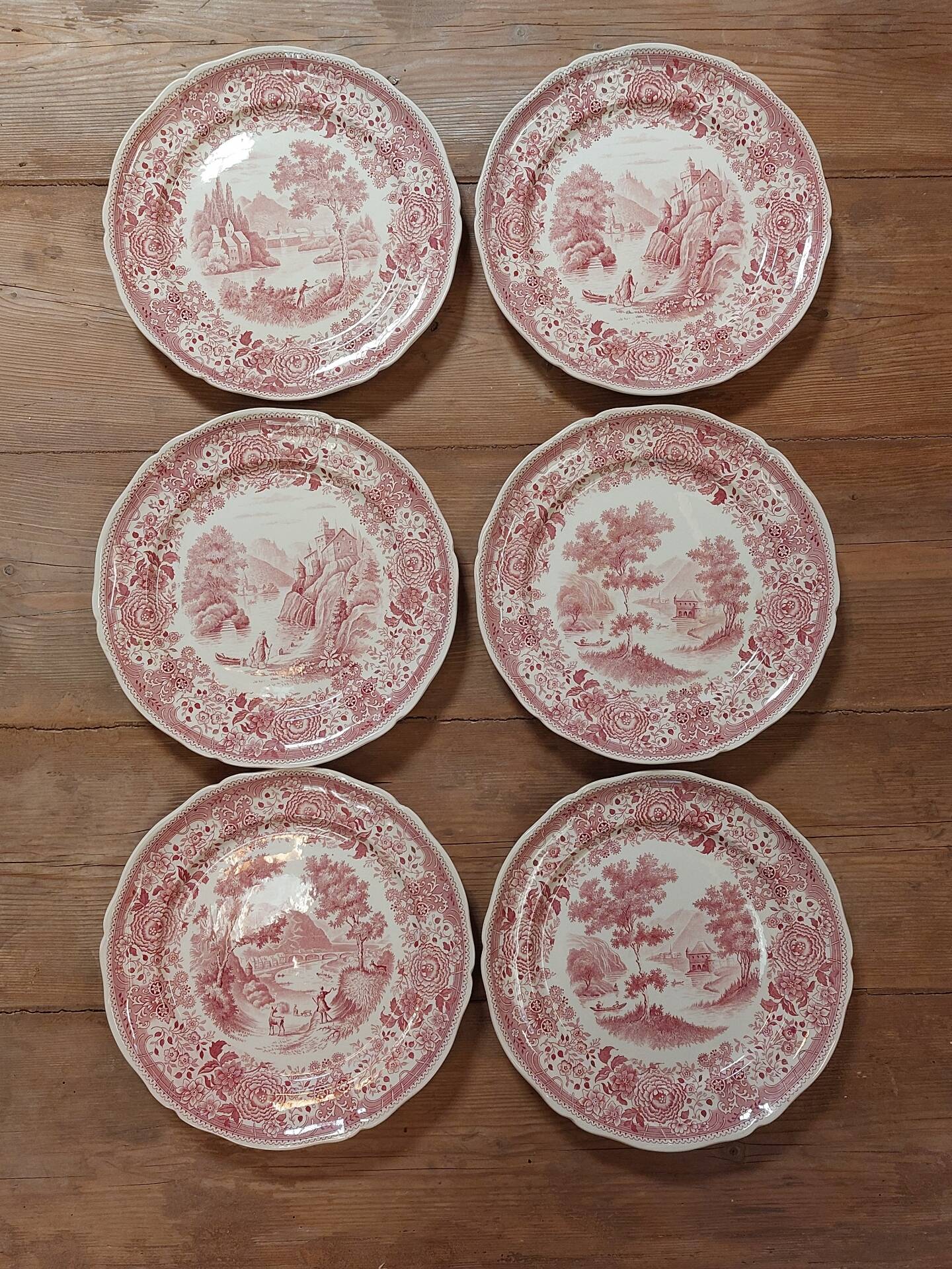Lot de 6 assiettes plates Villeroy&Boch