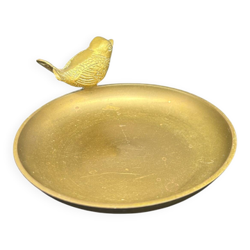 brass bird pocket tray